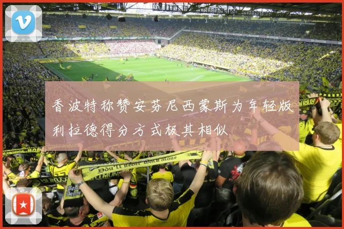 香波特称赞安芬尼西蒙斯为年轻版利拉德得分方式极其相似